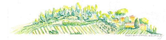 MeyB_FattoriaBacio20150512_Bleistift-Aquarell_10x40_001A